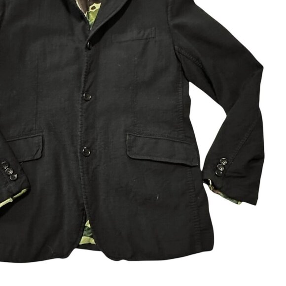 Comme Des Garçons HOMME Black Wool Jacket, Size XS, AW2017 - Picture 11 of 16